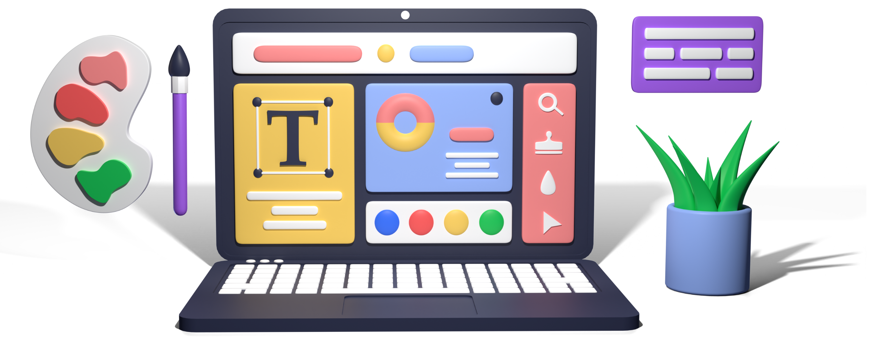 Illustration zu dem Thema Erstellen eines Design-Konzeptes